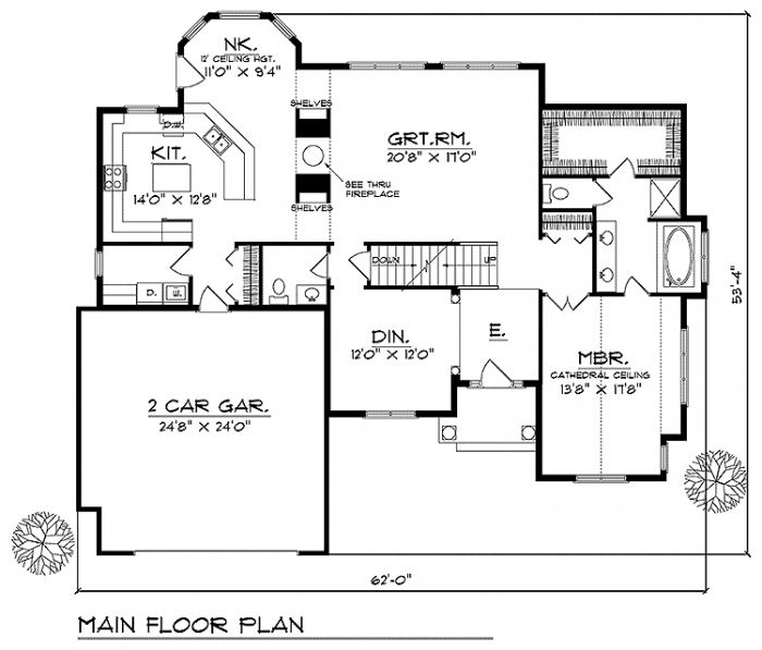 House Plan 61895