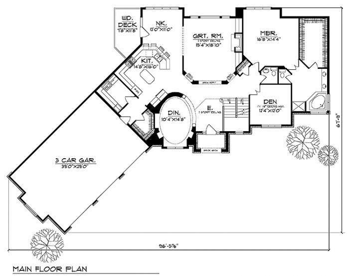 House Plan 61901