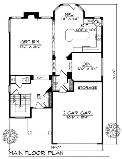 House Plan 62195