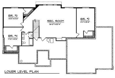 House Plan 62301LL