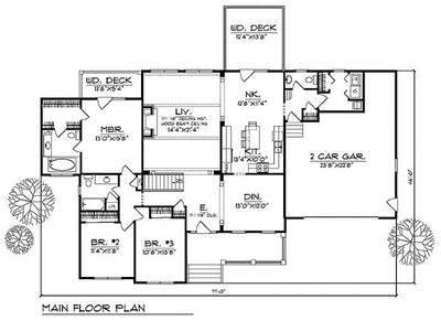 House Plan 62401