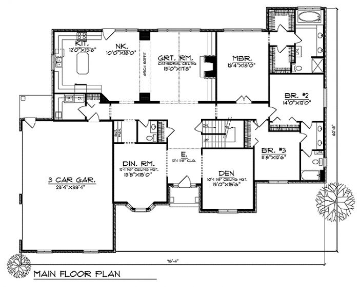 House Plan 62501