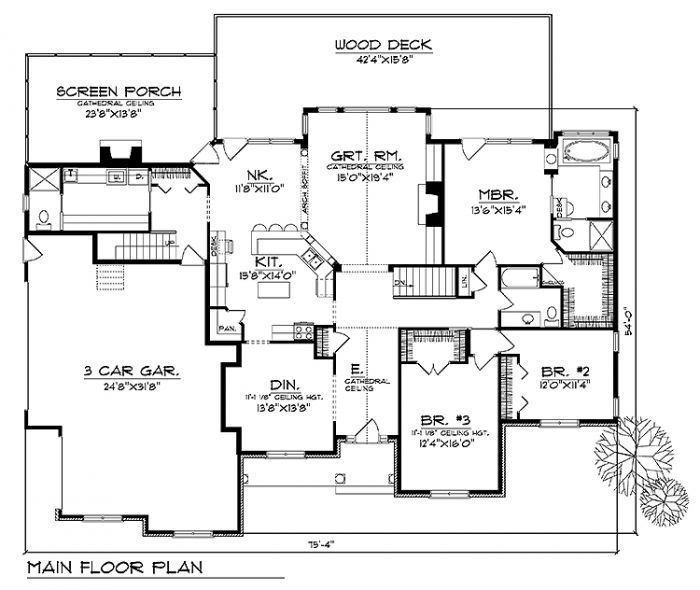 House Plan 62701