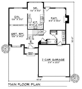 House Plan 62795