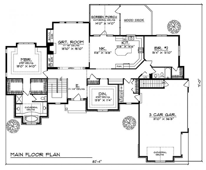 House Plan 63095
