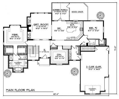 House Plan 63095LL