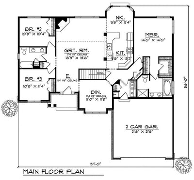 House Plan 63195