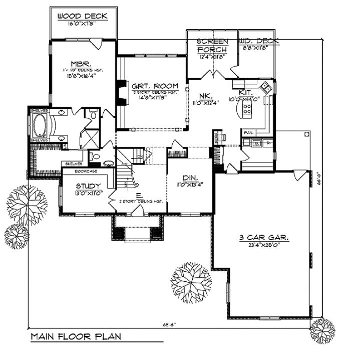 House Plan 63201