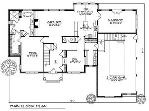 House Plan 63601