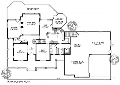 House Plan 63801