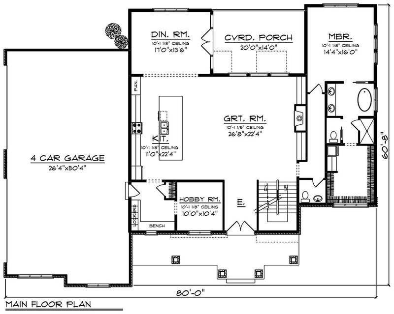 64018LL-front-2-story-craftsman-house-plans-3485-square-feet-4-bedroom-4-bathroom