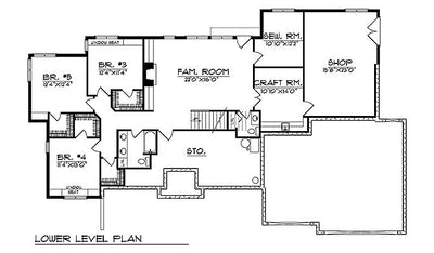 House Plan 64201LL