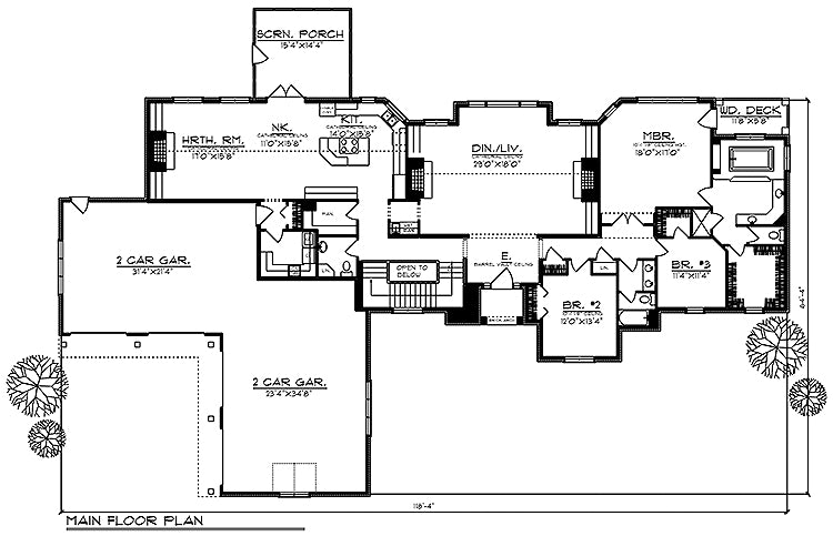 House Plan 65101LL
