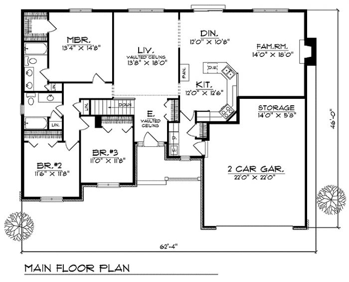 House Plan 65196
