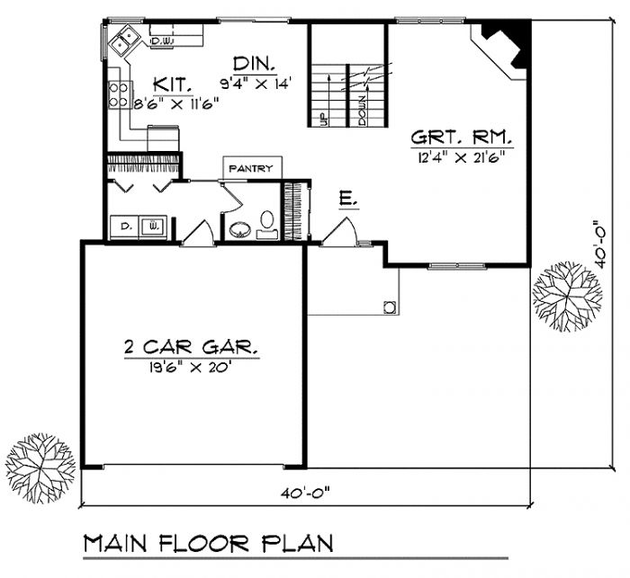 House Plan 65396