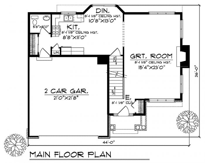 House Plan 65596