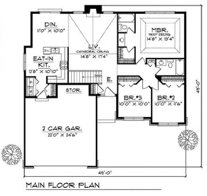 House Plan 65696