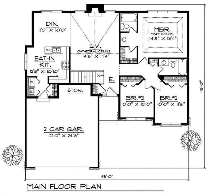 House Plan 65796