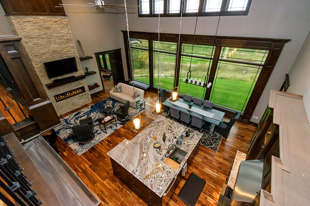       66018-above-view-kit-modern-ranch-house-plans-loft-2727-square-feet