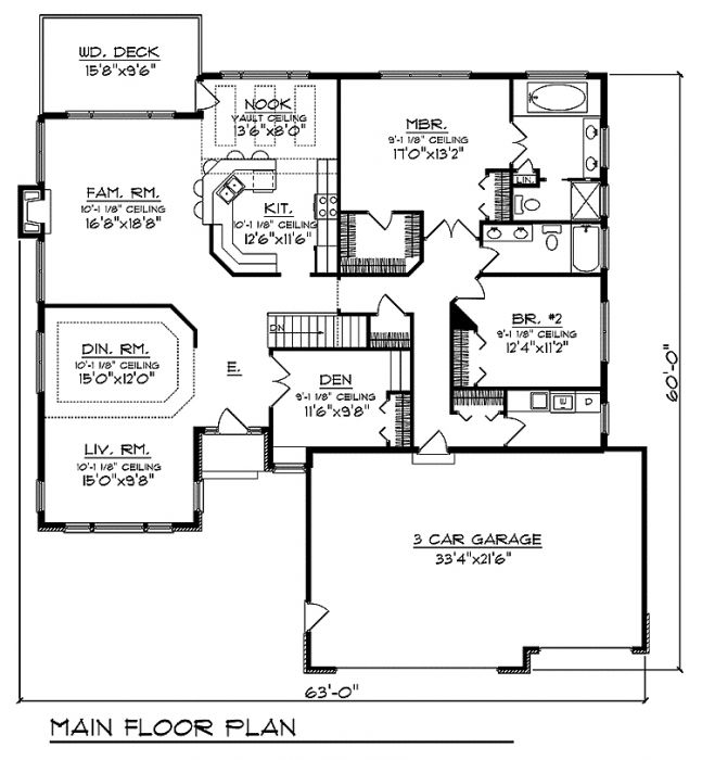 House Plan 66596
