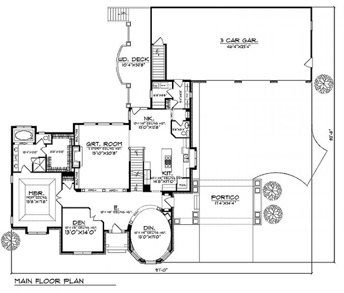 66701-frnt-craftsman-11_2-story-house-plans-3-bedroom-3-bathroom-3103-square-feet