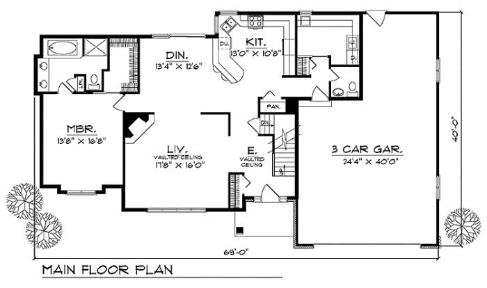 House Plan 66896