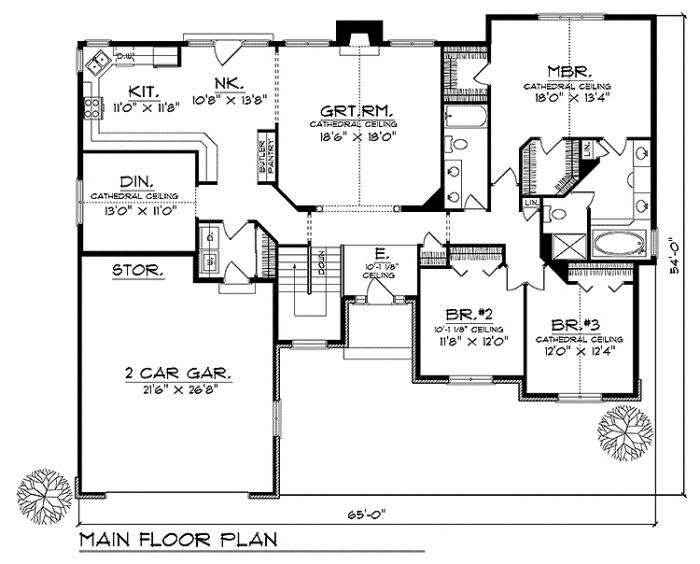 House Plan 66996