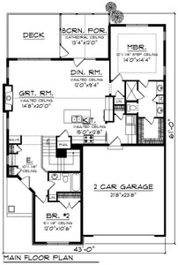 House Plan 55816