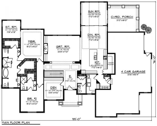 House Plan 67019LL - Quality House Plans from Ahmann Design