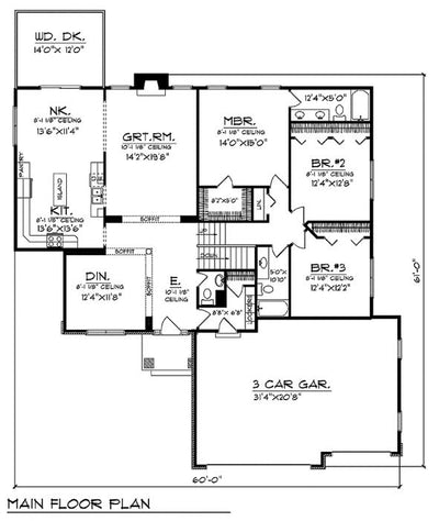 House Plan 67101