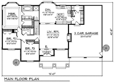 House Plan 67196C