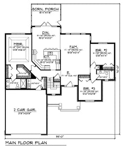 House Plan 67701