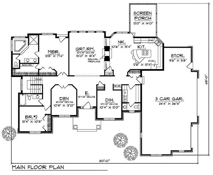 House Plan 67996