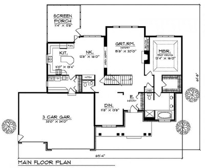 House Plan 68096