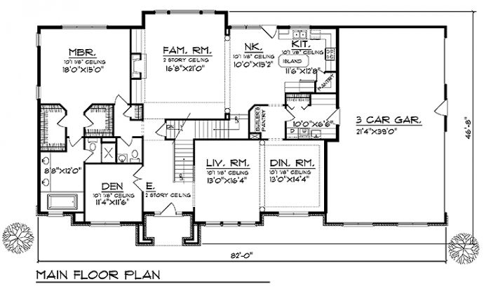 House Plan 68201