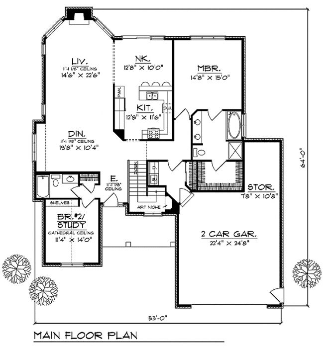 House Plan 68696LL