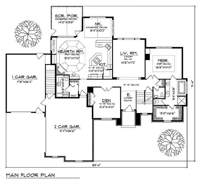 House Plan 68701