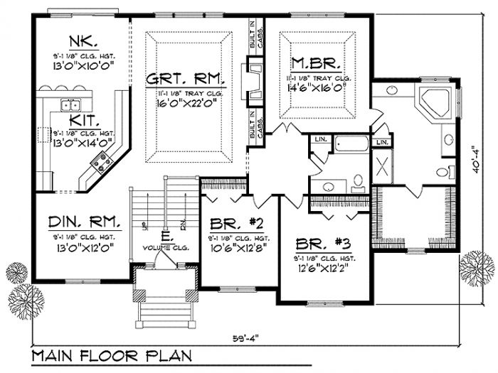 House Plan 69001