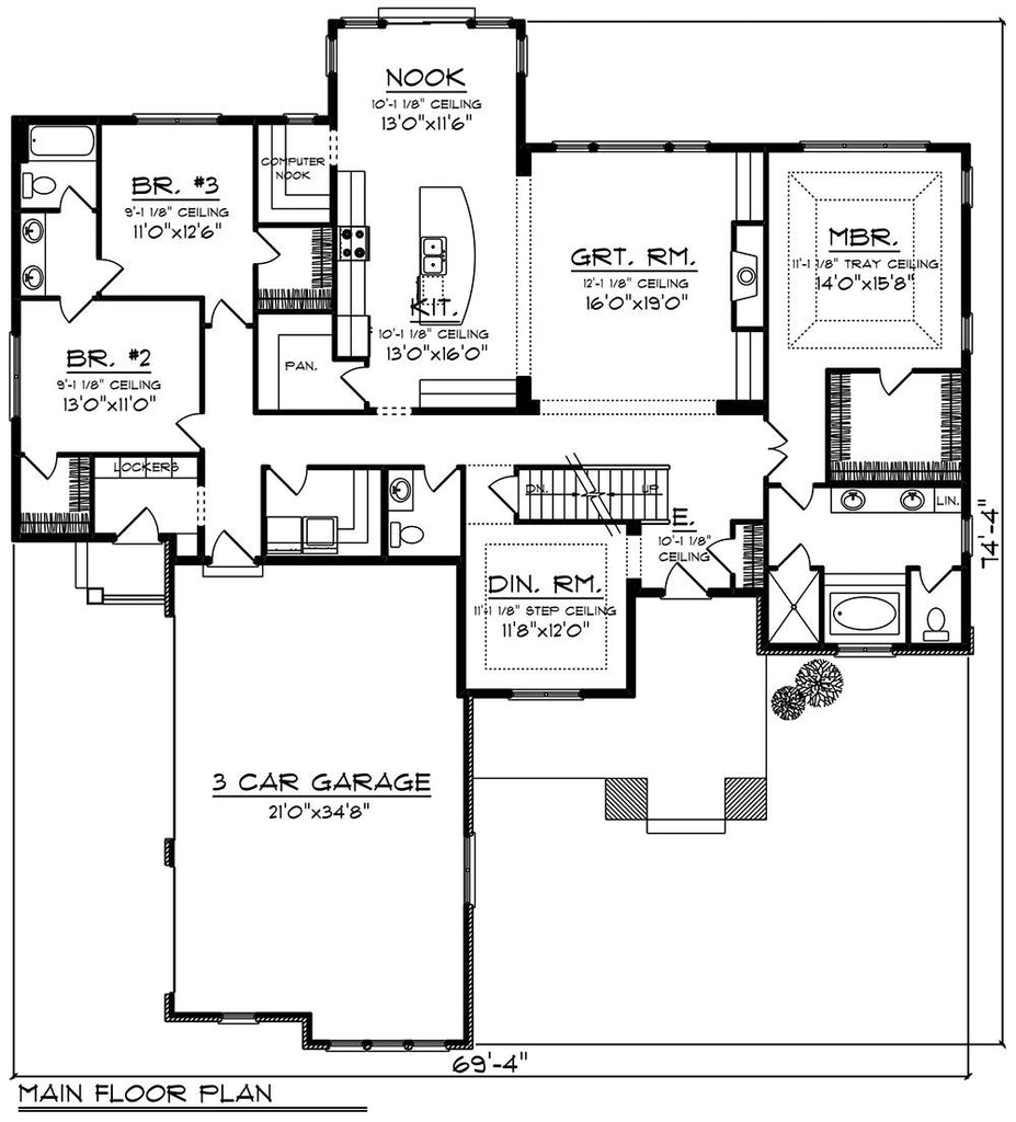 House Plan 60817