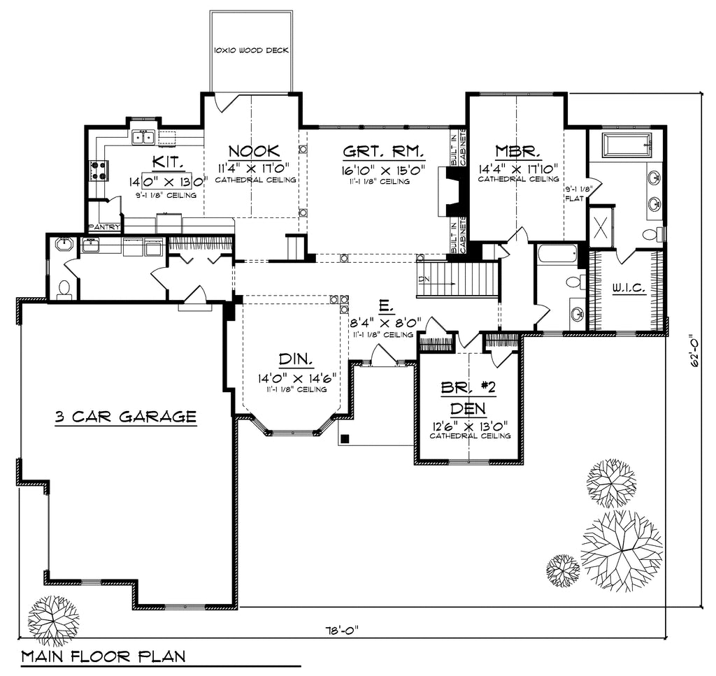 House Plan 70102LL