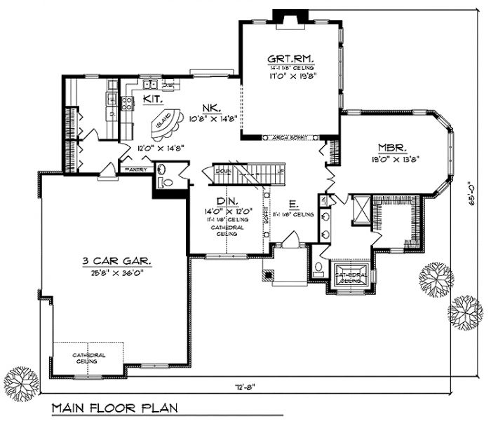 House Plan 70197