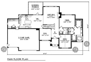 House Plan 70597