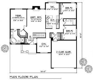 House Plan 70797