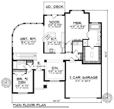 House Plan 70802