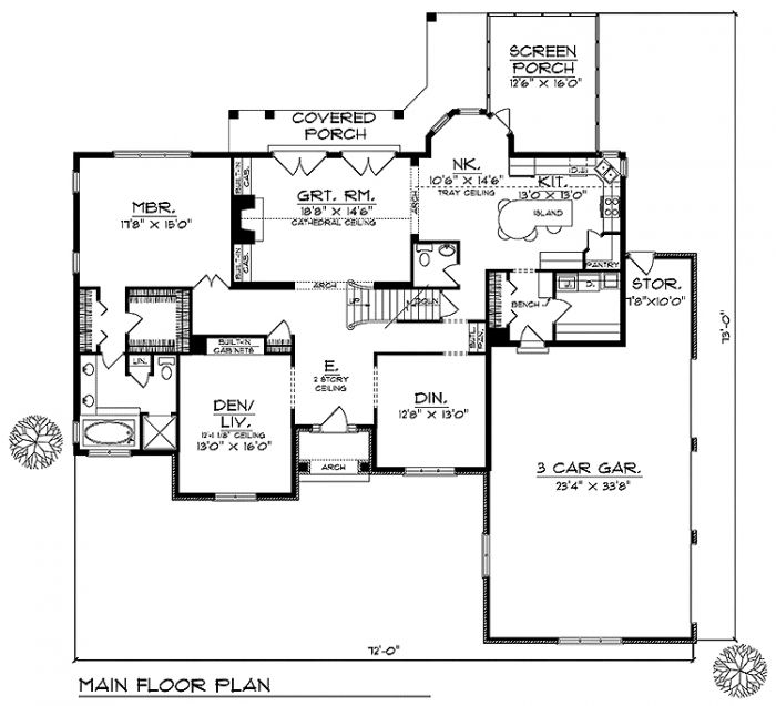 House Plan 71797