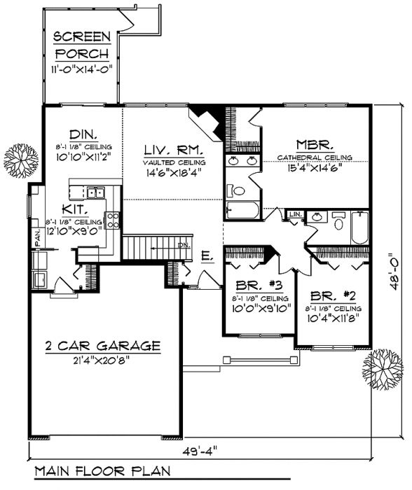 House Plan 71902LL