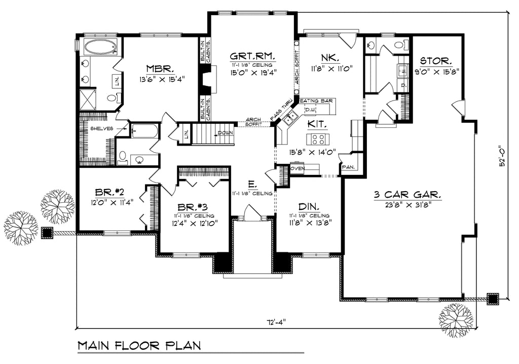 House Plan 72397