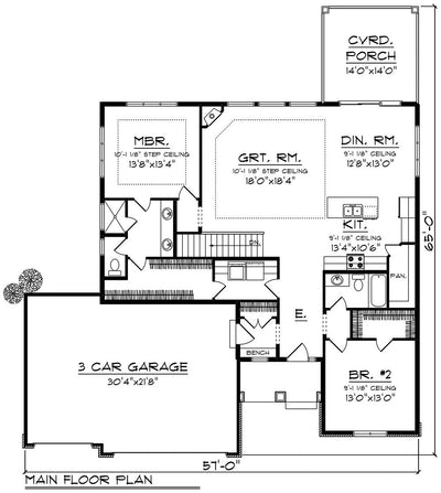 House Plan 62818