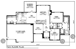 House Plan 74097