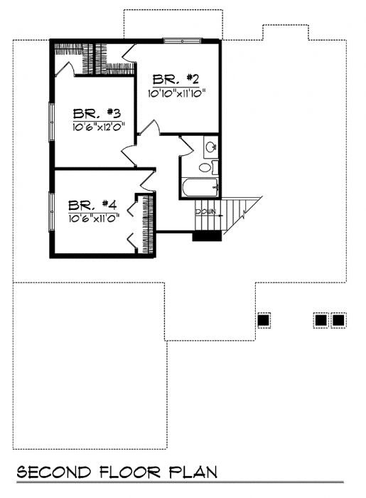 House Plan 74497